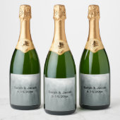 Rokey Mountain wijnfleslabel Sparkling Wijnetiket (Flessen)