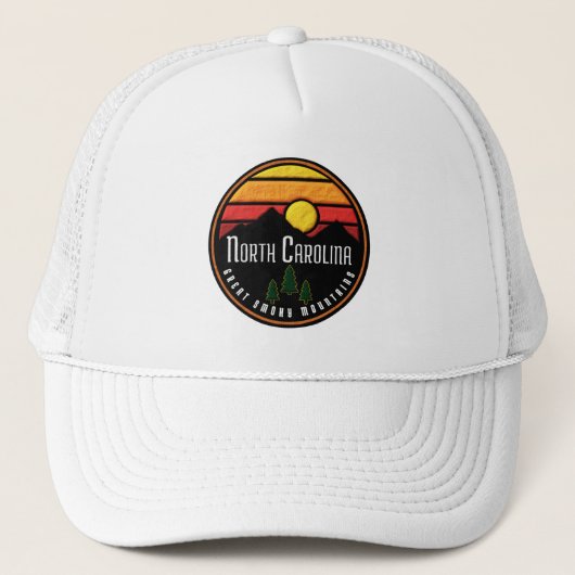 Rokey Mountains North Carolina  Trucker Pet (Voorkant)