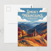 Rokey Mountains USA Briefkaart (Voorkant / Achterkant)