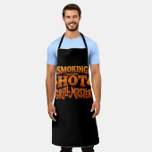 Rokheet Grill Master Schort - Flirterige BBQ Stunt (Gedragen)
