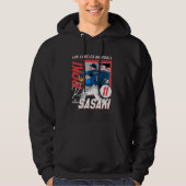 Roki Sasaki  Los Angeles D MLB Baseball Players ML Hoodie (Voorkant)
