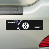Rokin 8 Ballz-bumpersticker Bumpersticker (Op auto)