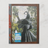 Rokin-giraffe Briefkaart (Voorkant)