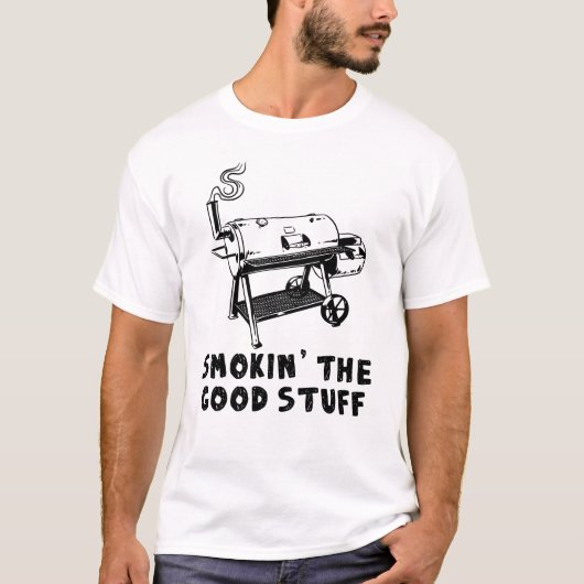 Rokin The Good Stuff BBQ Lover T-shirt (Voorkant)