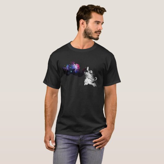 Roking Wolf T-shirt (Voorkant volledig)