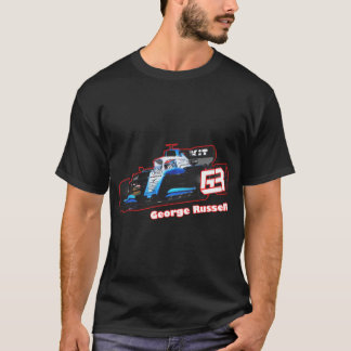ROKiT Williams Racing, George Russell, Robert Kubi T-shirt