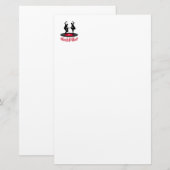Rokken en rollen briefpapier (Voorkant / Achterkant)