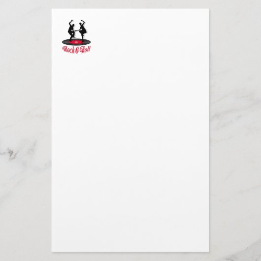 Rokken en rollen briefpapier (Voorkant)