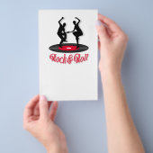 Rokken en rollen flyer (Hand)