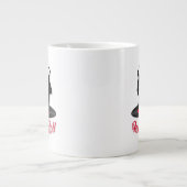 Rokken en rollen grote koffiekop (Voorkant)