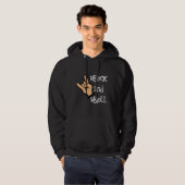 Rokken en rollen hoodie (Voorkant volledig)