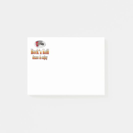 Rokken en rollen post-it® notes (Voorkant)