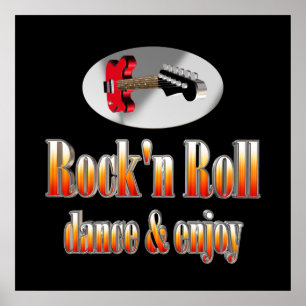 Rokken en rollen poster