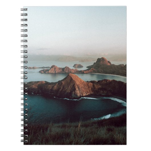 ROKKEN IN OCEAAN NOTITIEBOEK (Voorkant)