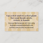 rokken met rokken voor mode, met achterzijde naaiw visitekaartje (Achterkant)