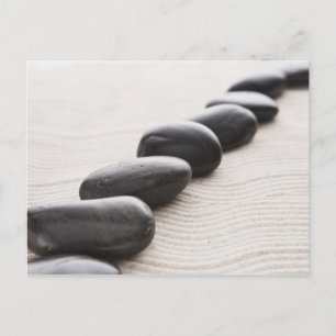 Rokken op zand briefkaart
