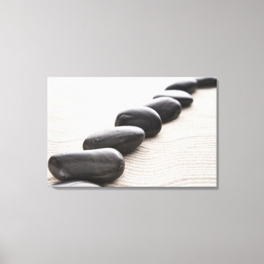 Rokken op zand canvas afdruk (Voorkant)