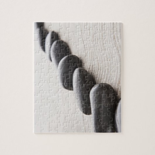 Rokken op zand legpuzzel (Verticaal)