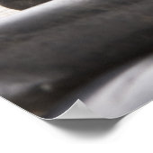 Rokken op zand poster (Hoek)