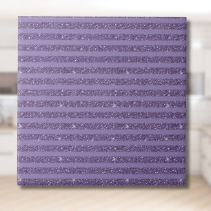 Rokkerige pruim glinsterende stijl horizontale str tegeltje