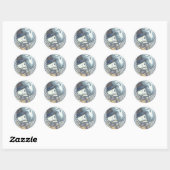 ROKSKELETON, STICKERS VOOR CEMETERS, BLAD RAND (Vel)