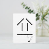 roky briefkaart (Staand voorkant)