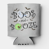 Roky Grey Boos & Booze Halloween Party Blikjeskoeler (Voorkant)