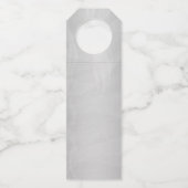 Roky Grey Boos & Booze Halloween Party Flessenhanger (Achterkant)