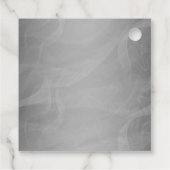 Roky Grey Boos en Booze Halloween Bedankjes Labels (Achterkant)