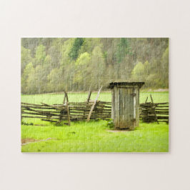 Roky Mountains Outhouse Legpuzzel