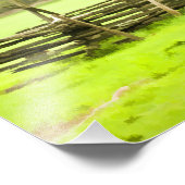 Roky Mountains Outhouse Travel Phtography Foto Afdruk (Hoek)