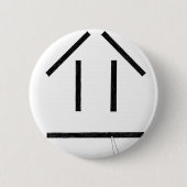 roky ronde button 5,7 cm (Voorkant)