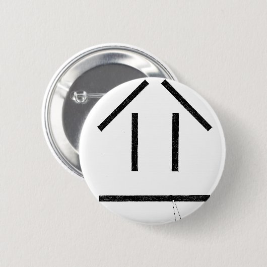 roky ronde button 5,7 cm (Voorkant /achterkant)