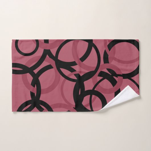 Roky Topaz en zwarte cirkels Bad Handdoek (Handdoek)