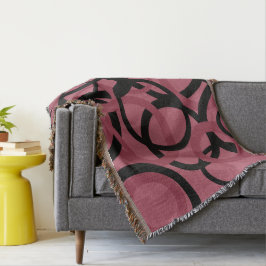 Roky Topaz en zwarte cirkels Deken