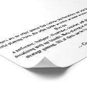 Rol afspelen is uniek poster (Hoek)