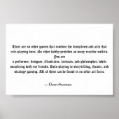 Rol afspelen is uniek poster (Voorkant)