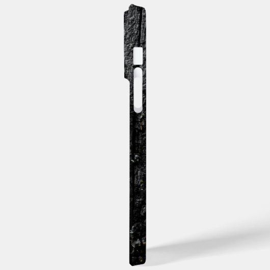 Rol bruine mossy houtslijp met gele lichen Case-Mate iPhone case (Achterkant / Links)