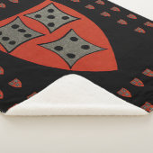 Rol de dobbelstenen, neem je kansen sherpa deken (3/4)