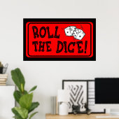 Rol de dop poster (Thuiskantoor)