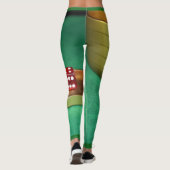 Rol de Leggings van de Mode van Dice (Achterkant)