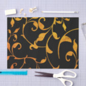 Rol en BLack Tissuepapier (Craft)