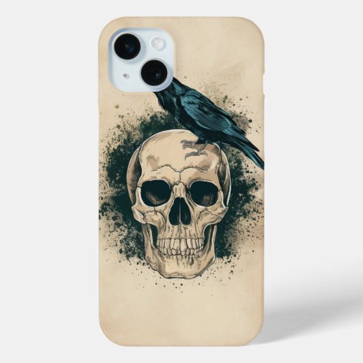 Rol en raven Case-Mate iPhone case (Achterkant)