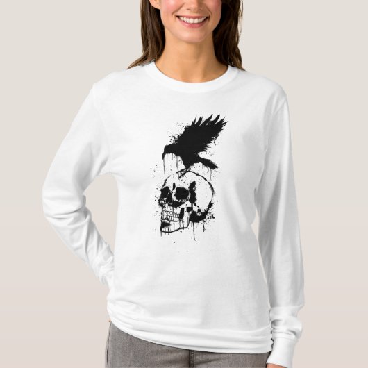 Rol en raven t-shirt (Voorkant)