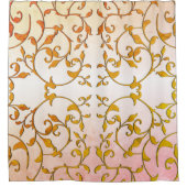 Rol- en rolroestbladeren douchegordijn (Voorkant)