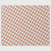 Rol Gift Wrap Papier - Pastel Bloemen (Vlak)