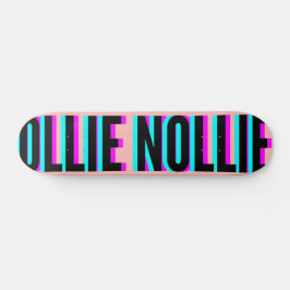 Rol Glitch Light Pink Ollie Nollie Skateboard