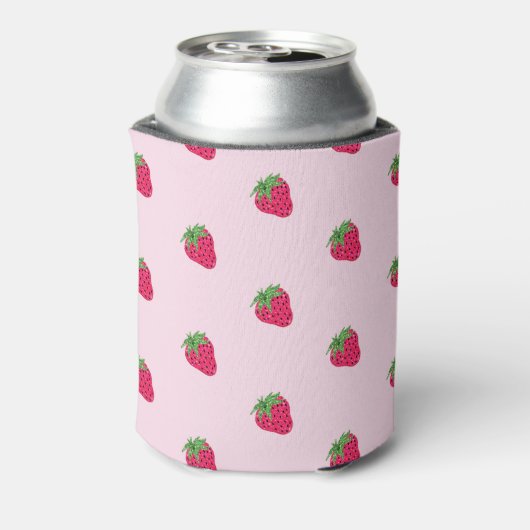 Rol Glitter Strawberry Pink Blikjeskoeler (Blikje Achterkant)