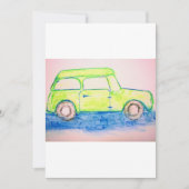 Rol groene auto (Voorkant)