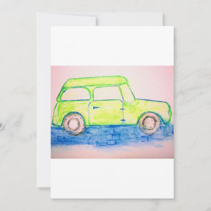 Rol groene auto